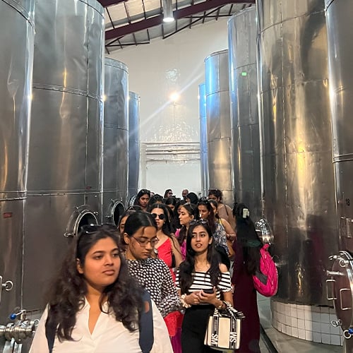 Sula Vineyard Visit (MGLuxM and HBL) January 29, 2025 - LATEST NEWS & STUDENT BLOGS (MGLuxM)