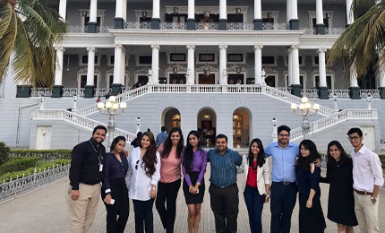 MGLuxM Students visit Taj Falaknuma Palace